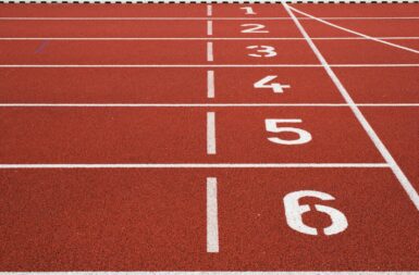 Piste d'athlétisme - sport