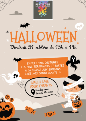 Affiche Halloween Pontd'Ouit
