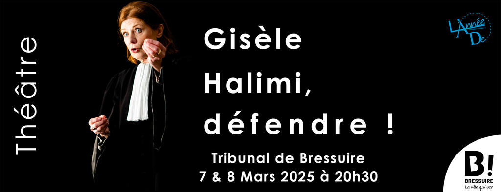 Théâtre : "Gisèle Halimi, défendre !"